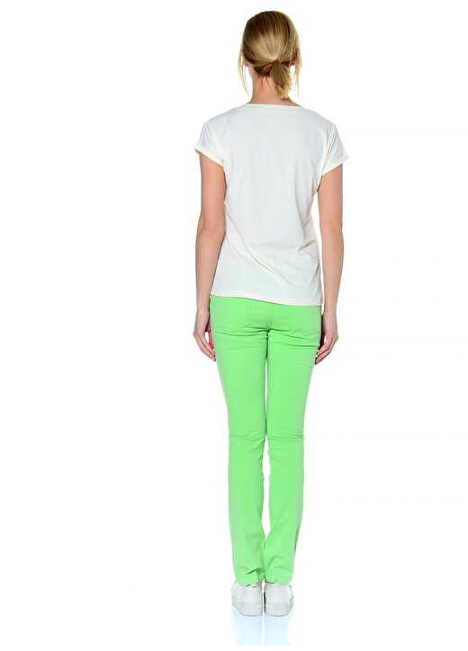 Asymmetry Açık Yeşil Kadın Pantolon 3