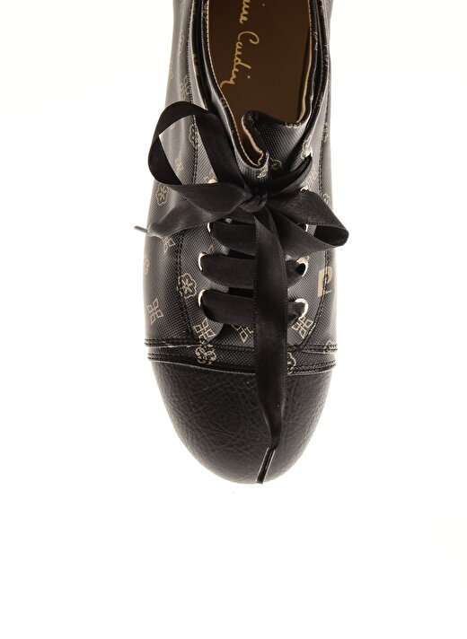 Pierre Cardin Siyah Düz Ayakkabı 4