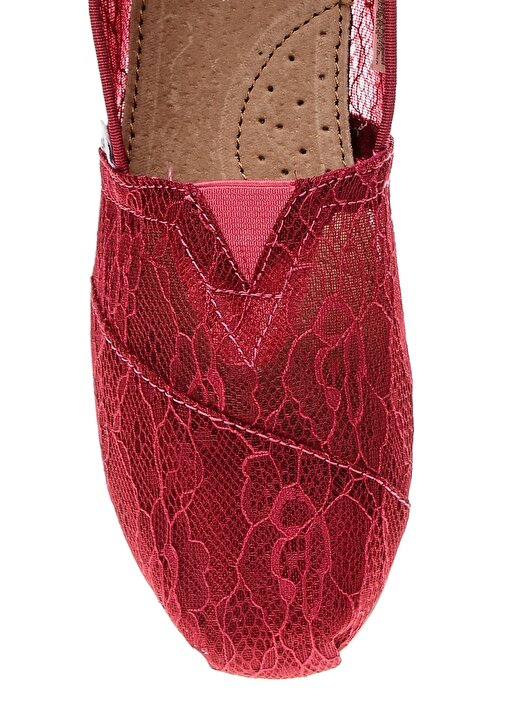 Toms Raspberry Lace Kırmızı Koşu Ayakkabısı 4