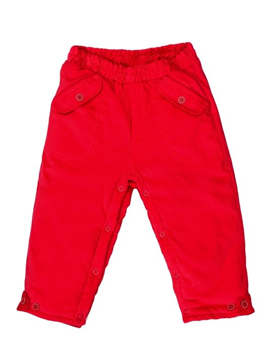 Mammaramma Lastikli Bel Kırmızı Erkek Çocuk Pantolon 1