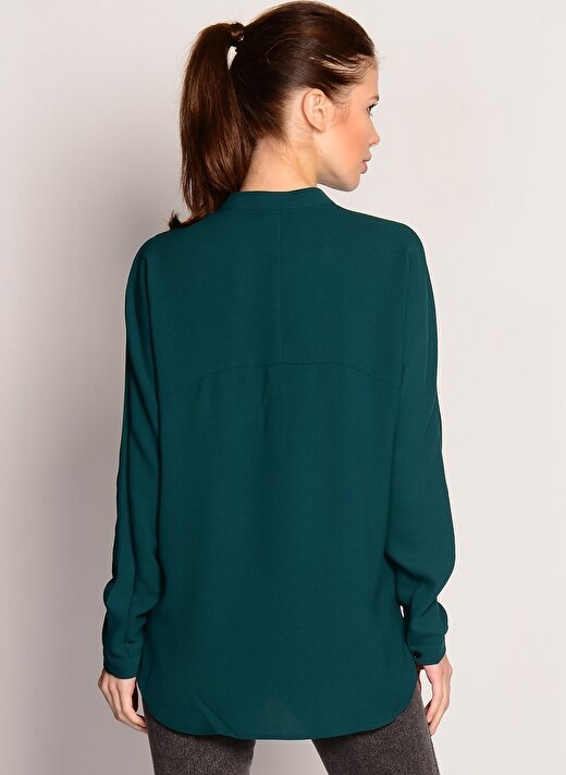 Vero Moda Yeşil Kadın Gömlek 2