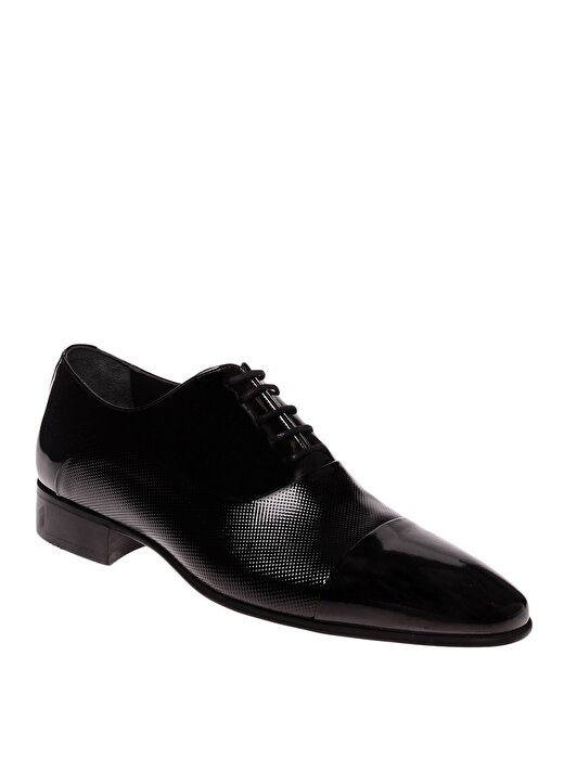 Cotton Bar Siyah Klasik Ayakkabı 2