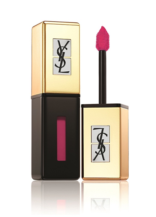 Yves Saint Laurent Rouge Pur Couture Vernıs À Lèvres Puslu Pembe Kadın Ruj 6 Ml 1