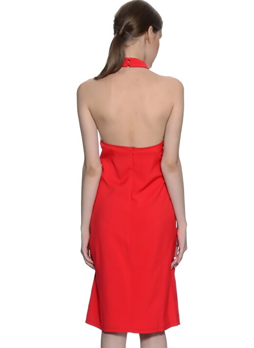 Fashion Union Kırmızı Kadın Elbise TLU682 2