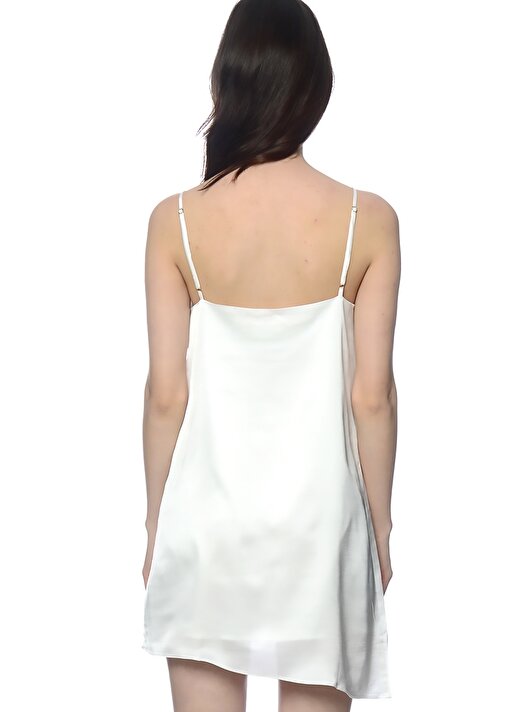Six Crisp Days Kadın Beyaz Elbise 6CDD120 4