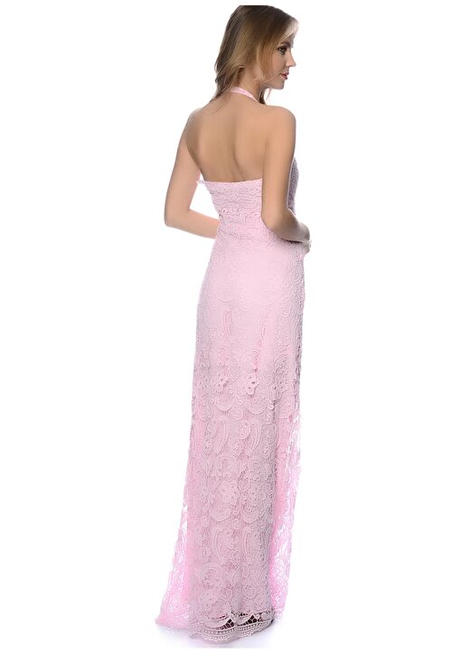 House Of Camellia Pembe Kadın Yazlık Uzun Elbise 61ATA HCELB906 HC 2
