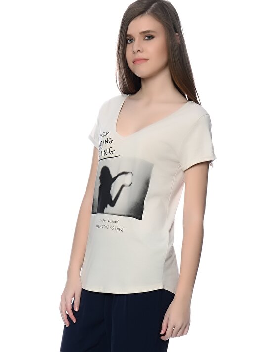 Broadway Sedef Kadın T-Shirt 2