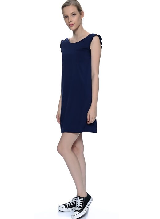 Compania Fantastica Koyu Mavi Kadın Elbise 1