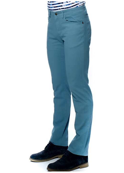 Altınyıldız Classic Mavi Erkek Klasik Pantolon 3