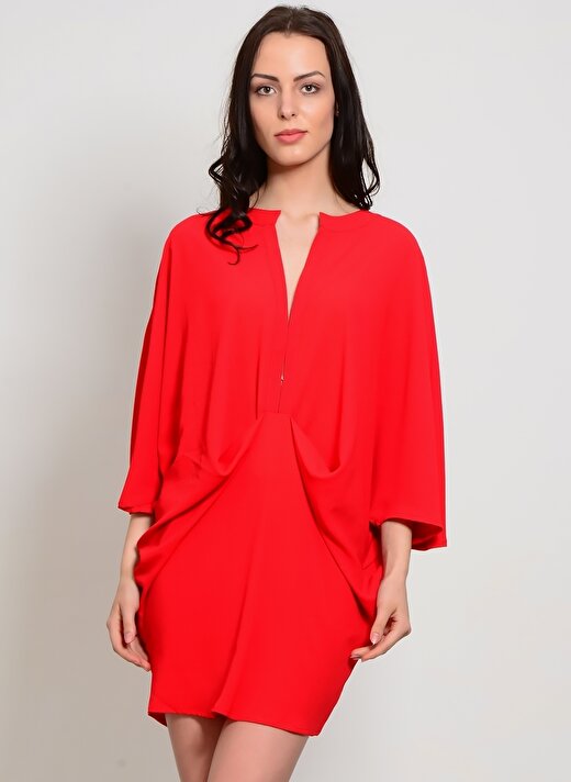 Liquorish Kırmızı Kadın Elbise 1