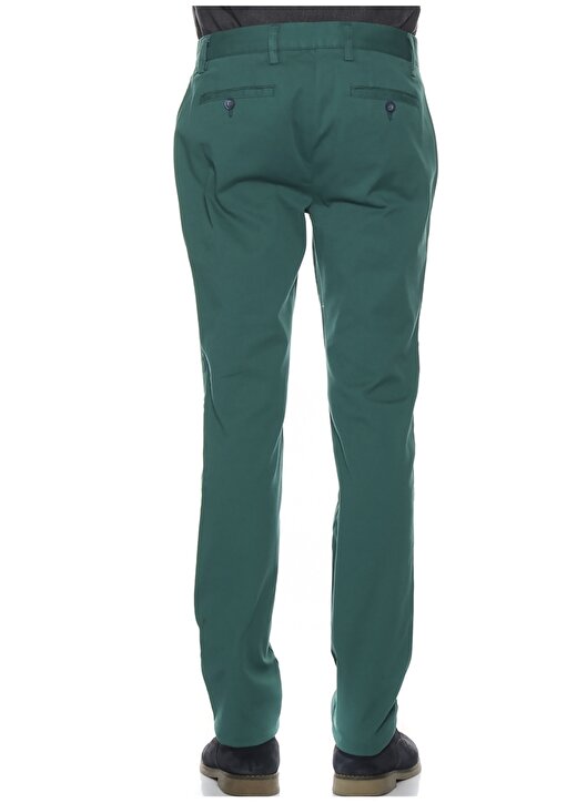 North Of Navy Yeşil Erkek Klasik Pantolon 3