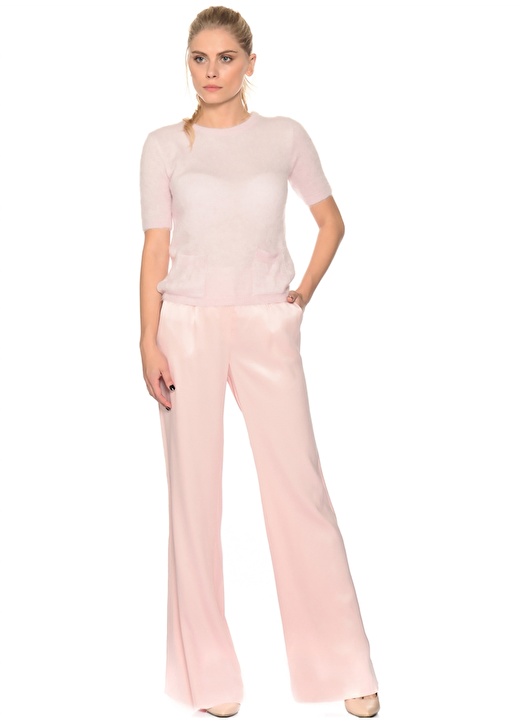 House Of Camellia Pembe Kadın Pantolon 1