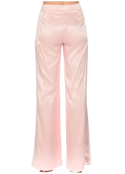 House Of Camellia Pembe Kadın Pantolon 4