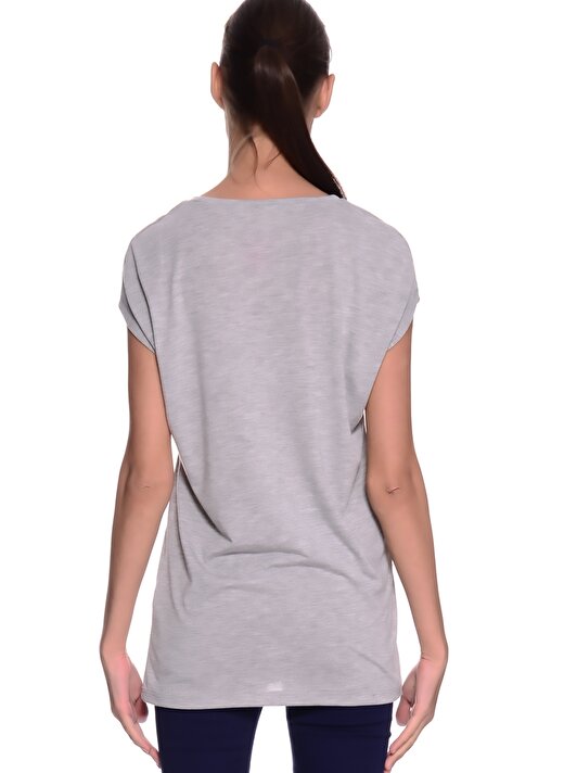 T-Box Füme Melanj Kadın T-Shirt - 62LAR CELINE (K) T 3