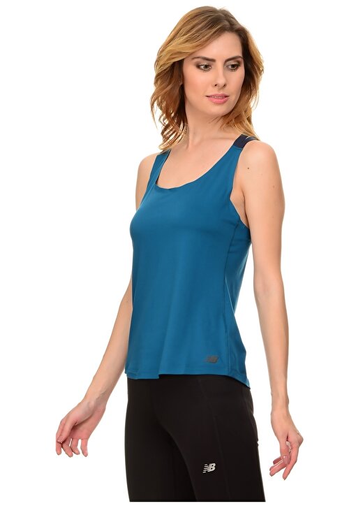 New Balance Yeşil Kadın T-Shirt WT63110-CSY 3