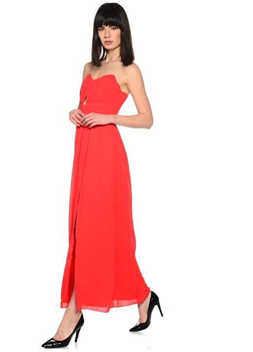 Little Mistress Kırmızı Kadın Elbise X4830D1A 3