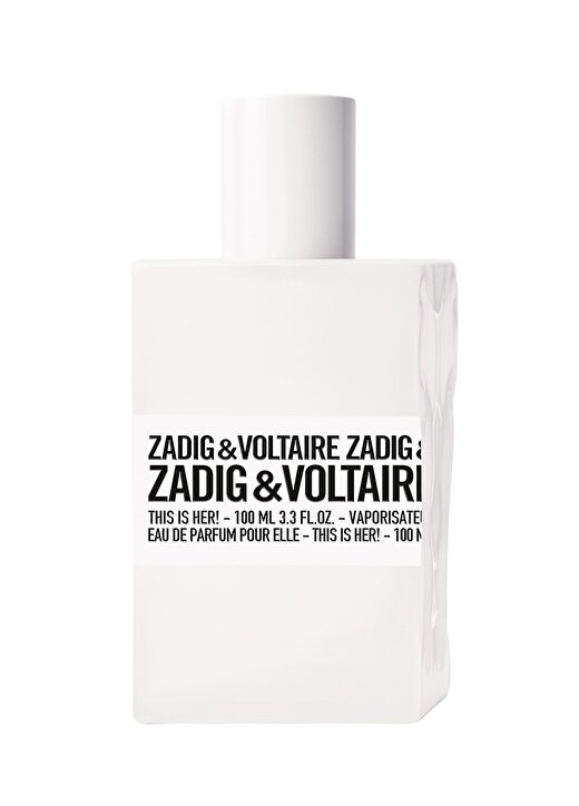Zadig&Voltaire This Is Her! Edp 100 Ml Kadın Parfüm 1