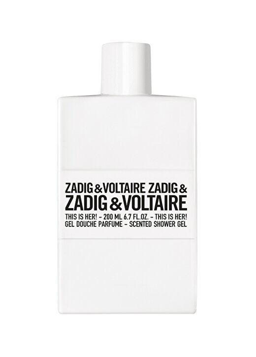 Zadig&Voltaire This Is Her! 200 Ml Kadın Parfüm Duş Jeli 1