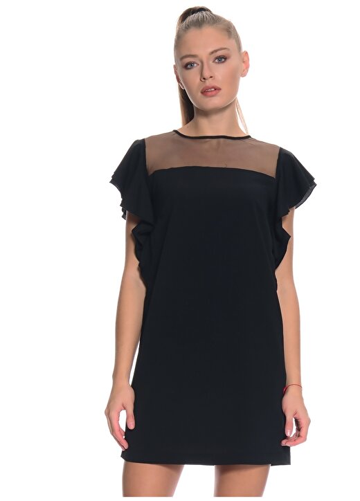 Beymen Studio Siyah Kadın Elbise 101001105 2