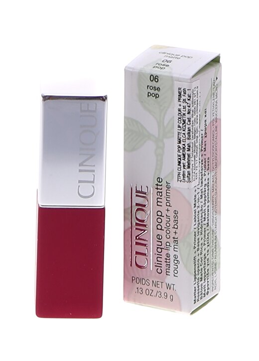 Clinique Pop Matte Lıp Colour-Rose Pop Ruj 2