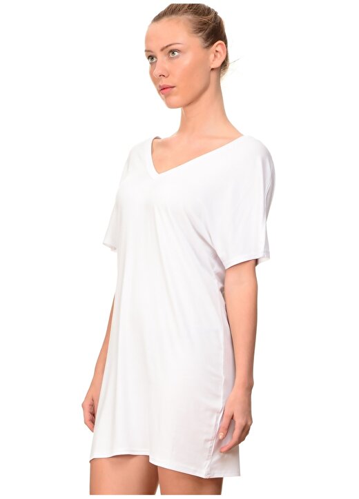 Missguided Beyaz Elbise 3