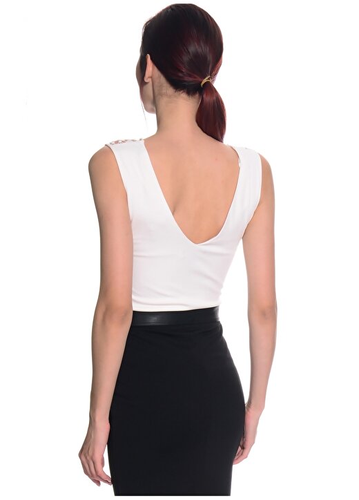 Lipsy Beyaz Kadın Elbise TP03128 4