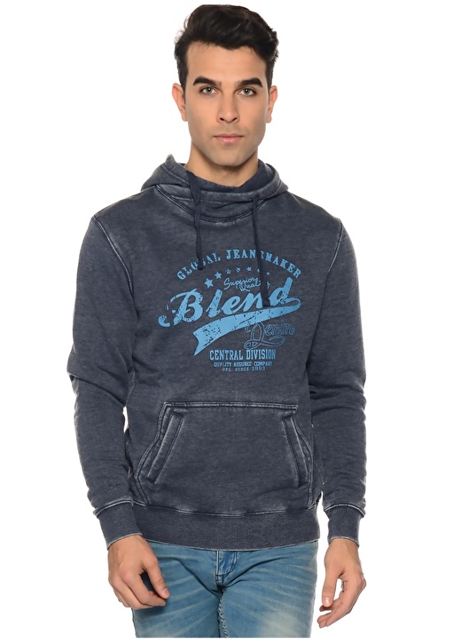 Blend Koyu Mavi Sweatshirt 1