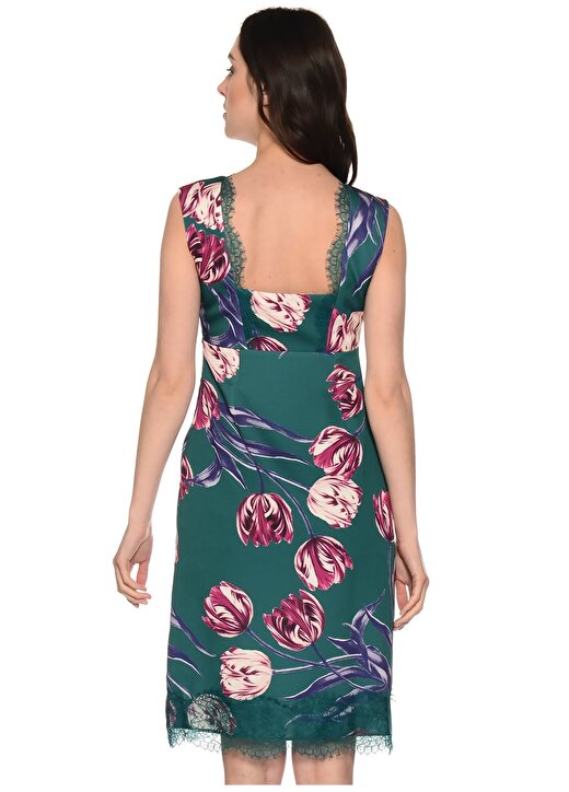 House Of Camellia Çok Renkli Kadın Elbise HOC0680 4
