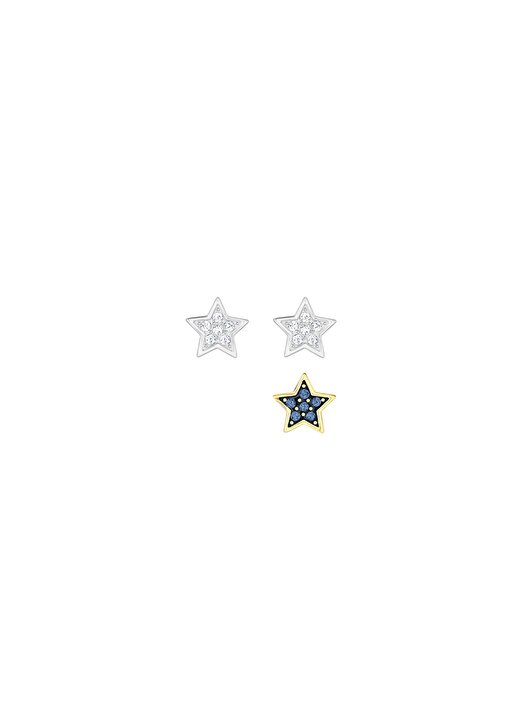 Swarovski Crystal Wishes Star İğneli Çok Renkli Karışık Kaplama Küpe 1