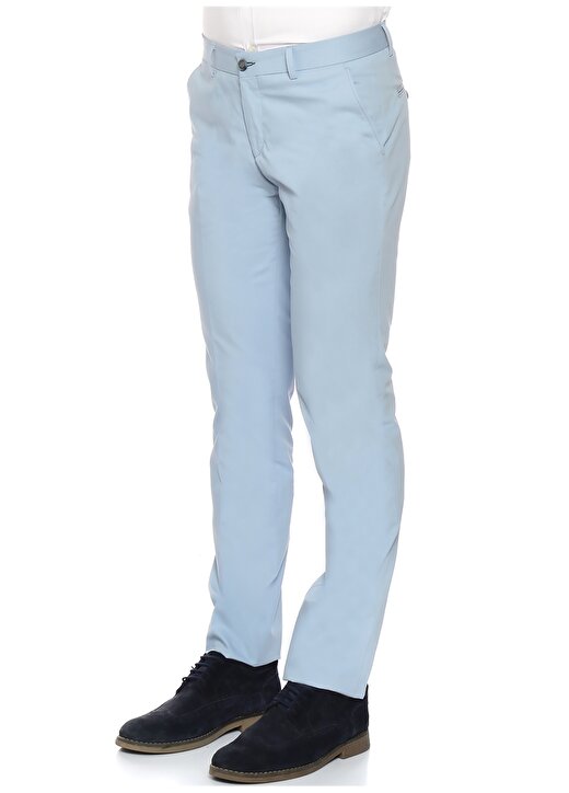 George Hogg Mavi Erkek Klasik Pantolon 3