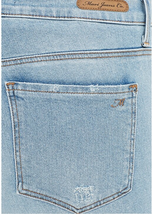 Mavi Tess Lt Used Denim Pantolon 4