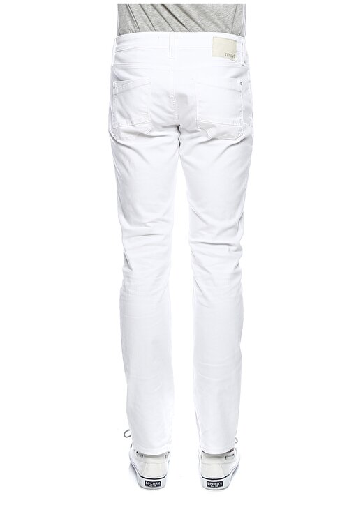 Mavi Jake Comfort Beyaz Denim Pantolon 4