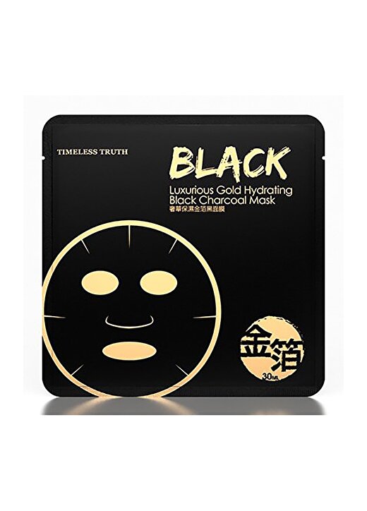 Timeless Truth Lüks Altın Siyah Kömür Bakım Maskesi 1