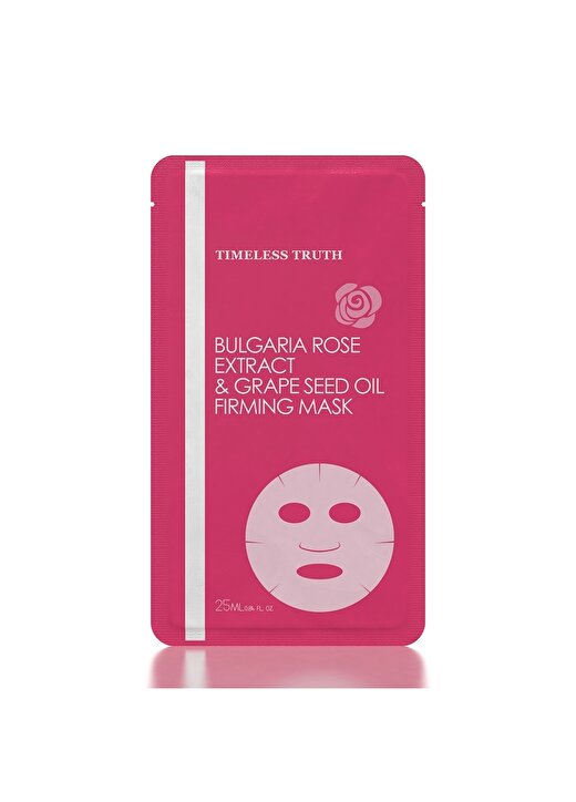 Timeless Truth Soft Touch Bulgaristan Gül Suyu & Üzüm Çekirdeği̇ Yağı Bakım Maskesi 1