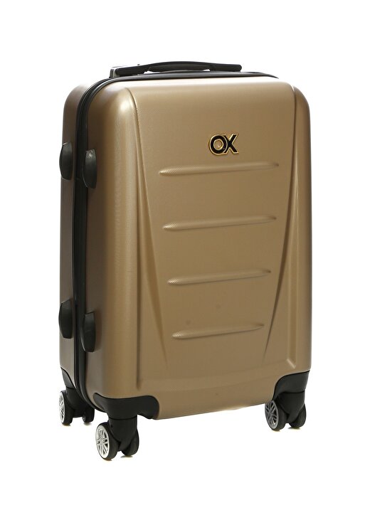 Ox Gold Çekçekli Kumaş Valiz 2