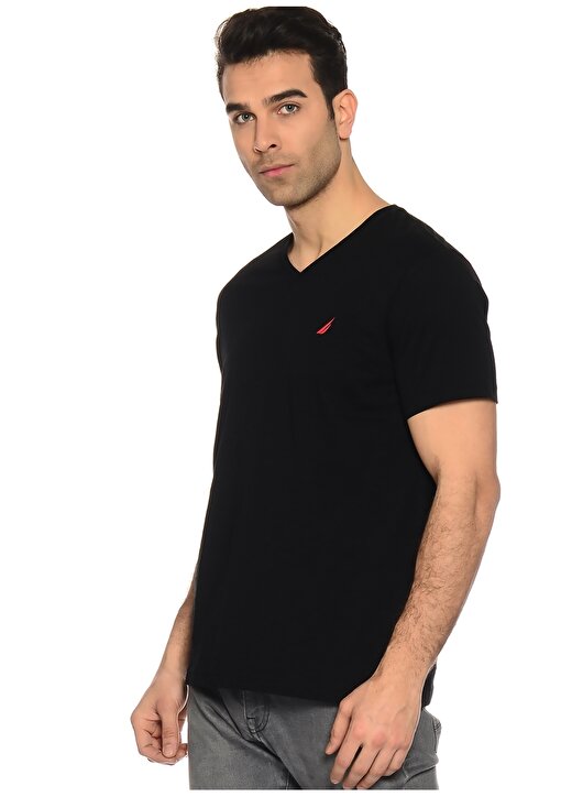 Nautica Siyah T-Shirt 3