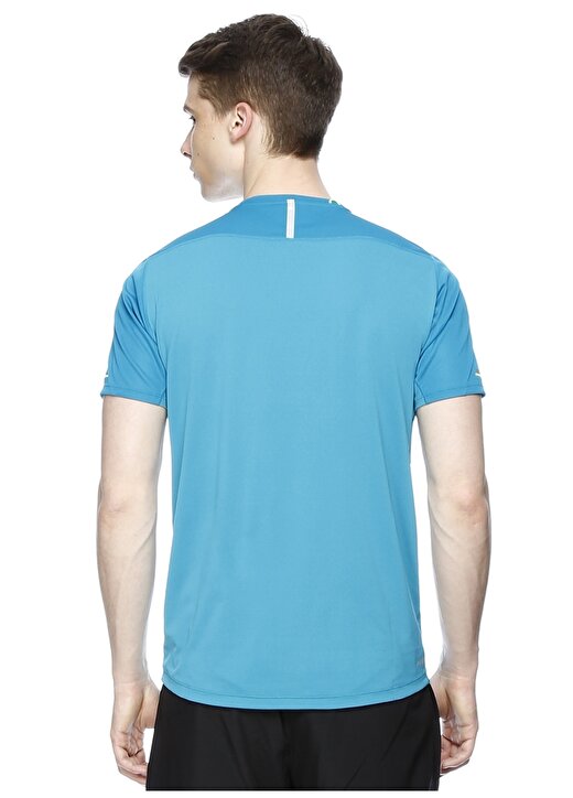 New Balance 63223 Mavi Erkek T-Shirt 4