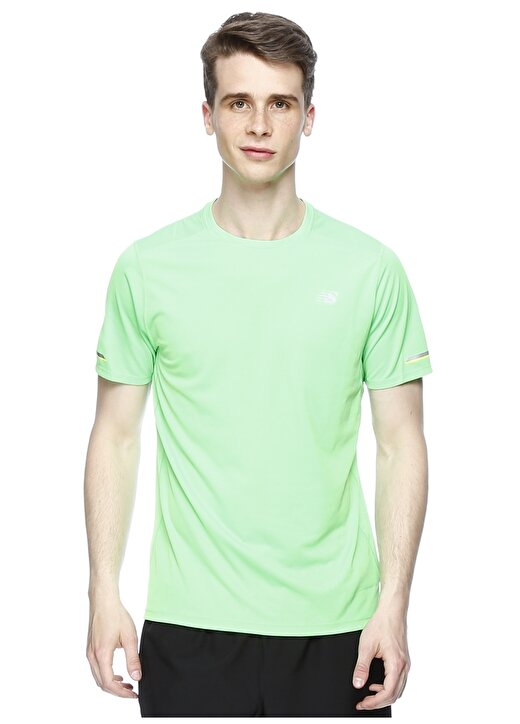New Balance MT63223-VDC Yeşil Erkek T-Shirt 1