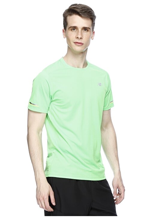New Balance MT63223-VDC Yeşil Erkek T-Shirt 3