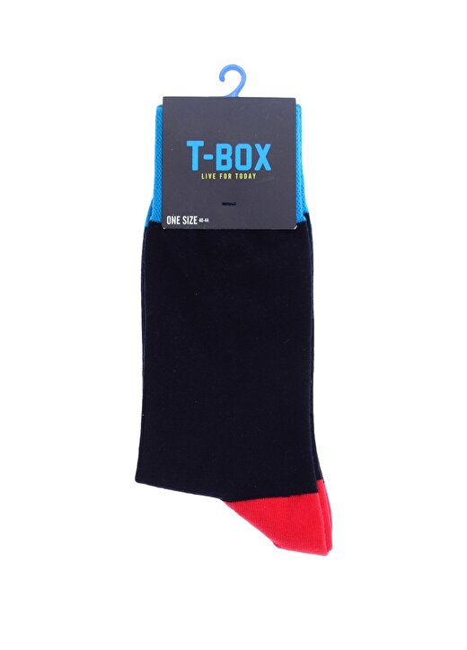 T-Box Lacivert Çorap 1