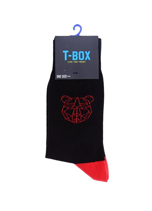T-Box Kırmızı Çorap 1