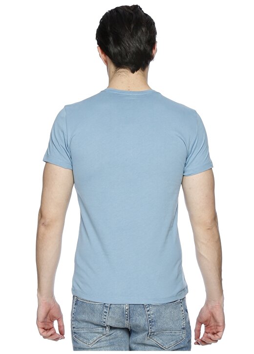 Blend Açık Mavi Erkek T-Shirt 4