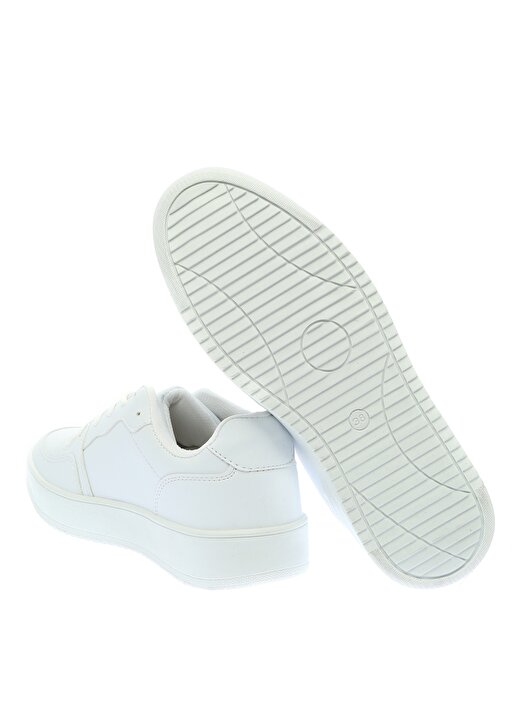 Limon Beyaz Düz Ayakkabı 3