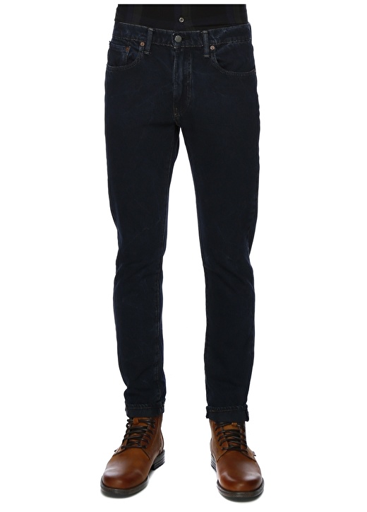 Levis Slim Taper Fit Lacivert Klasik Pantolon 2