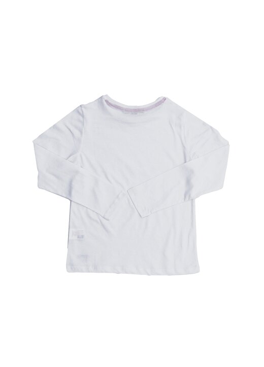 Limon Beyaz Kız Çocuk T-Shirt 2