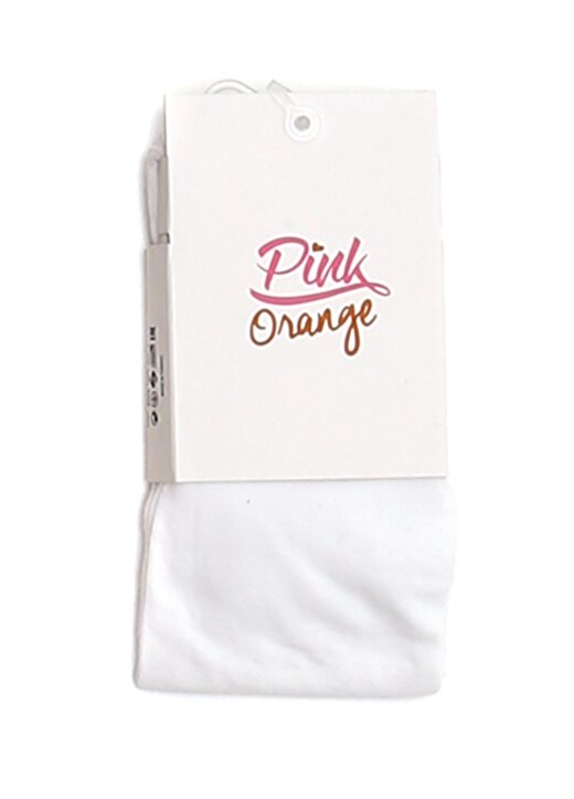 Pink&Orange POS01 Beyaz Kız Çocuk Külotlu Çorap 1