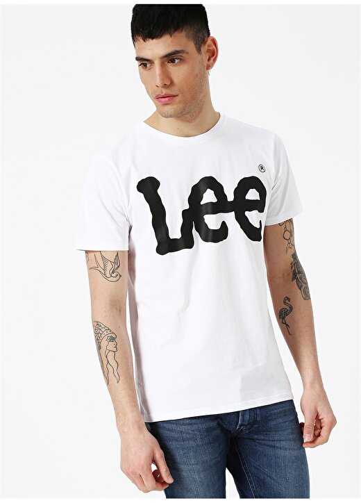 Lee & Wrangler L62aai12 Logo T-Shirt 3