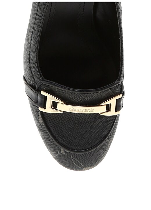 Pierre Cardin Logo Detaylı Topuklu Ayakkabı 4