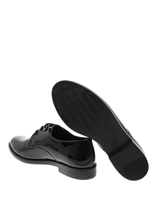 Pierre Cardin Siyah Klasik Rugan Kadın Düz Ayakkabı 3