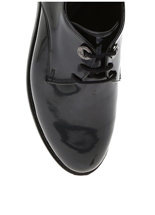 Pierre Cardin Siyah Klasik Rugan Kadın Düz Ayakkabı 4